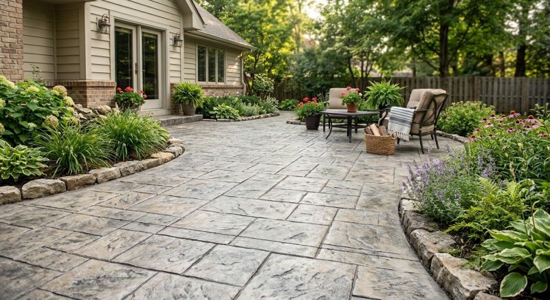 Concrete Overlay Installation in Frisco, TX