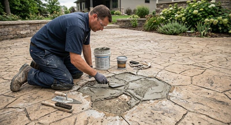 Decorative Concrete Repair in Denver, CO